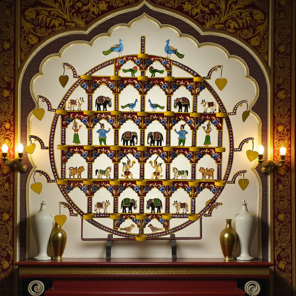 Hand-Painted Iron Toran | A Celebration of Indian Folk Art &amp; Heritage Craft