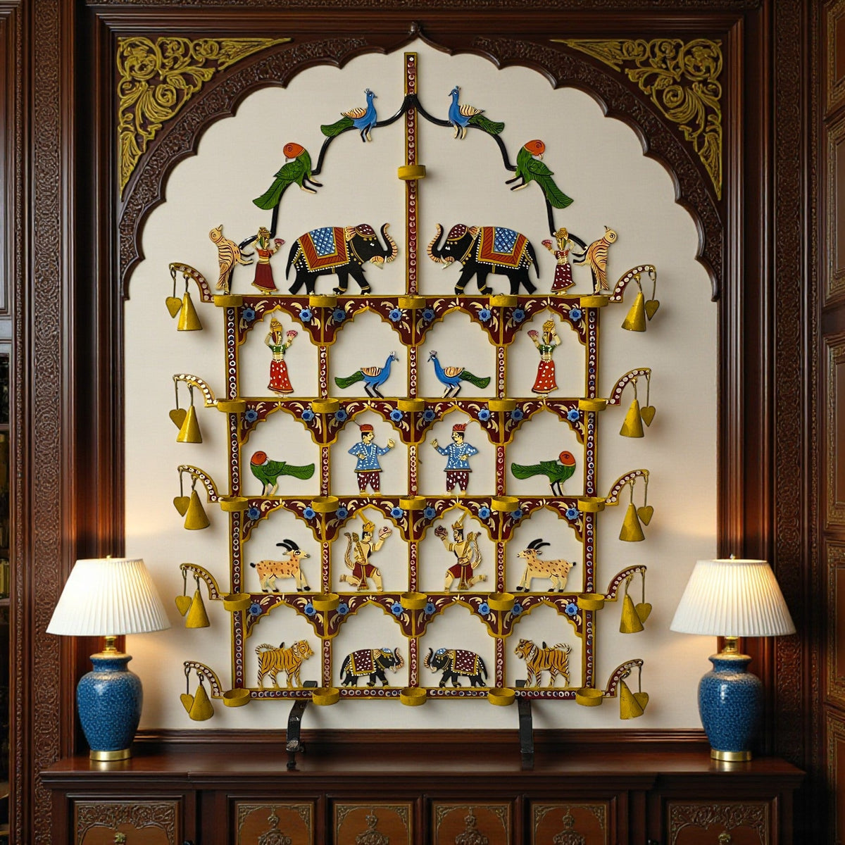 Handcrafted Iron Toran Wall Decor – A Timeless Blend of Tradition &amp; Art