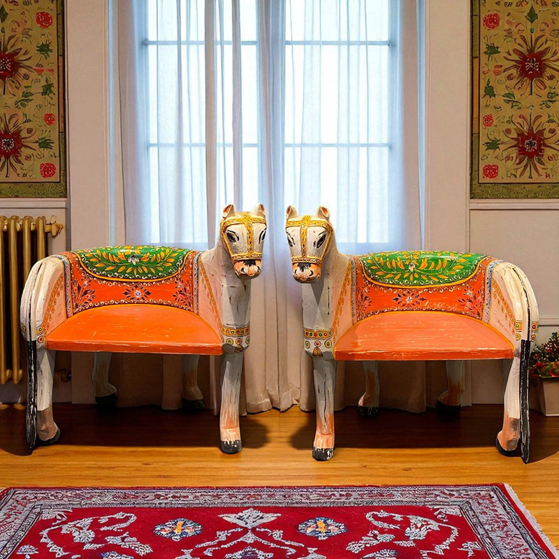 Handcrafted Wooden Horse Chair – A Unique Blend of Art &amp; Seating