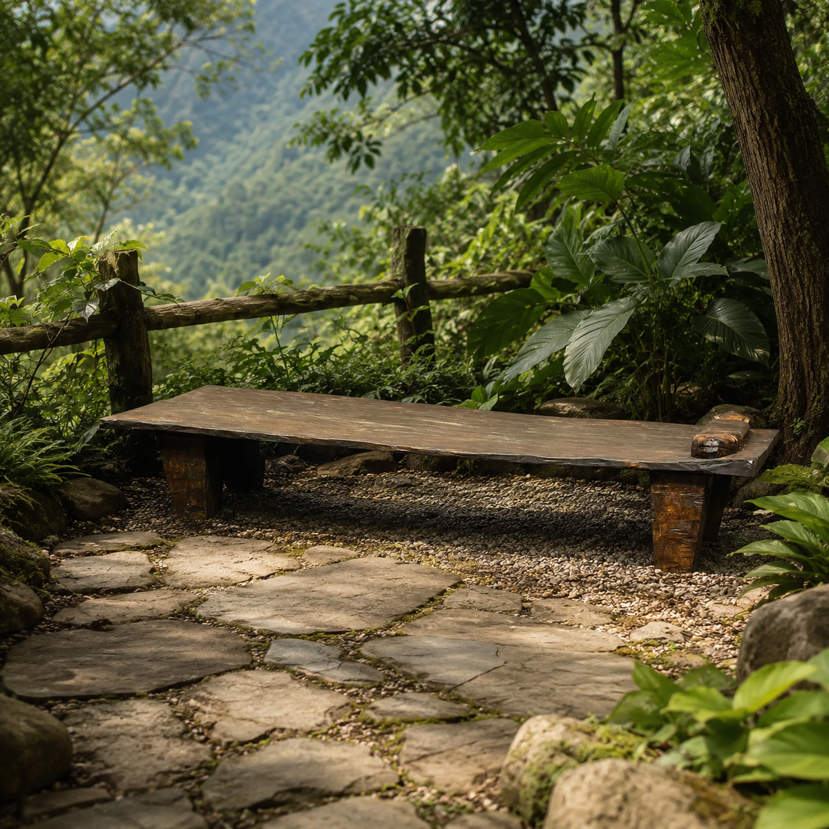 Rustic Handcrafted Naga Bed – A Statement Piece for Nature Inspired Living
