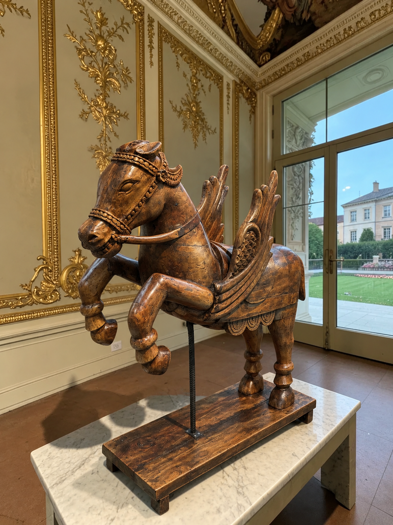 What makes a Winged Horse Sculpture such a powerful statement piece?