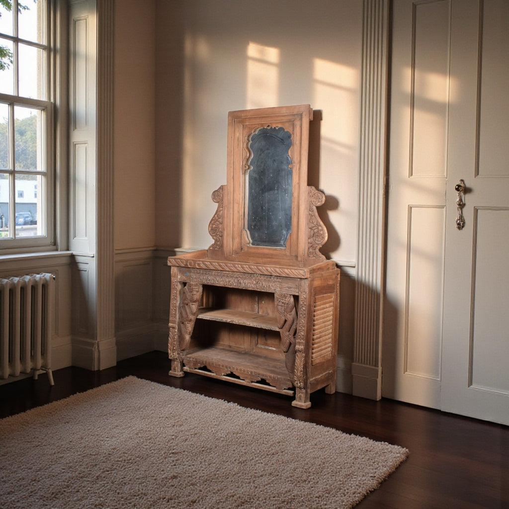 HAND CARVED DRESHHING TABLE