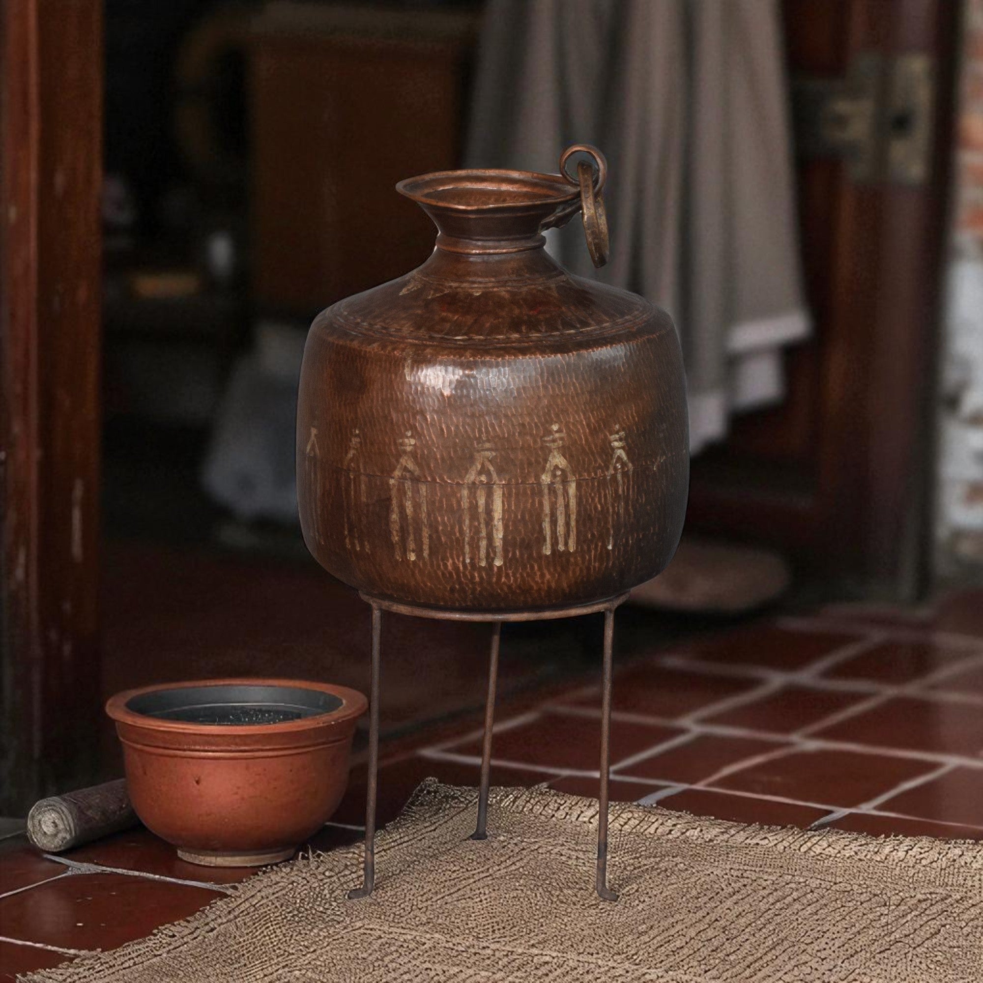 COPPER NEPALI POT