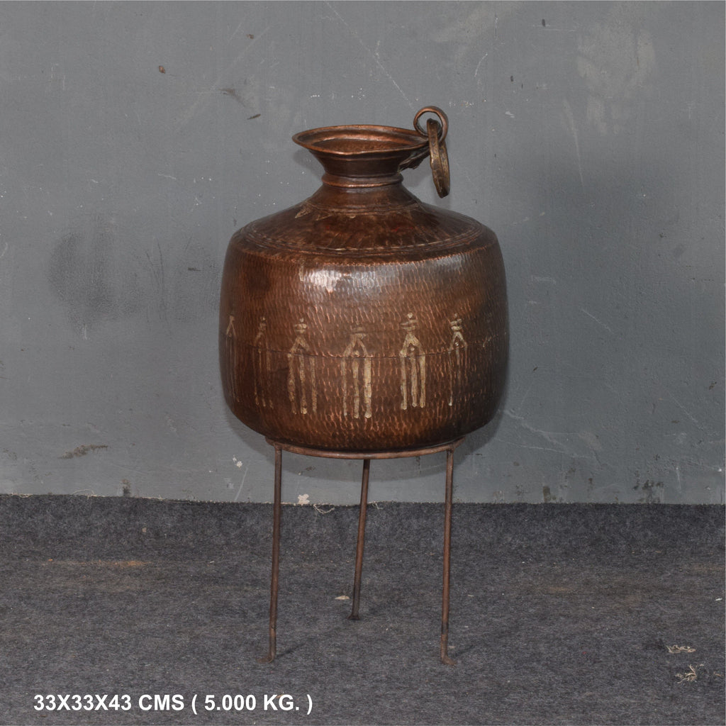 COPPER NEPALI POT