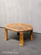 Ethnic Warrior Table – handcrafted vintage Indian decor from Jodhpur, Rajasthan