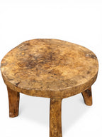 Naga Carved Table – handcrafted vintage Indian decor from Jodhpur, Rajasthan