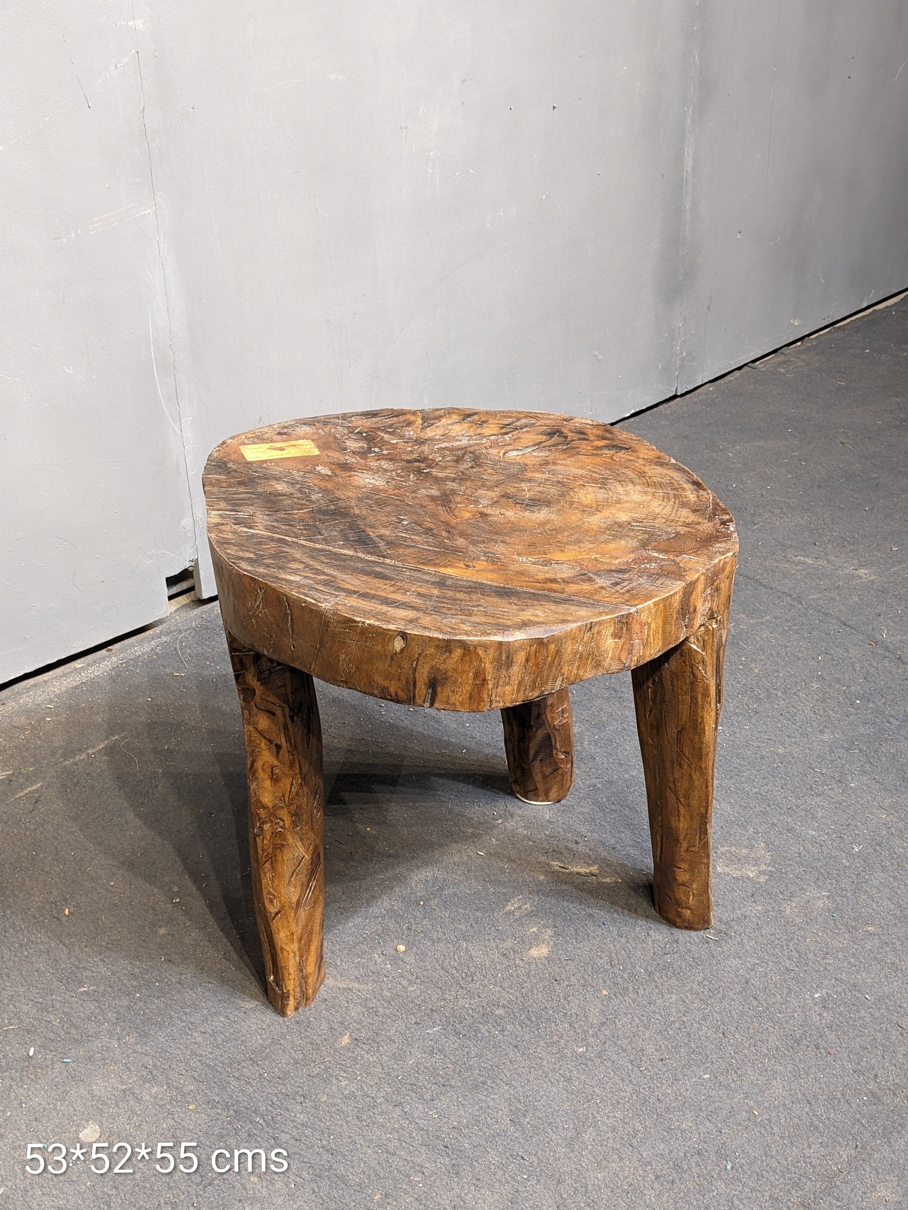 Tribal Naga Table – handcrafted vintage Indian decor from Jodhpur, Rajasthan