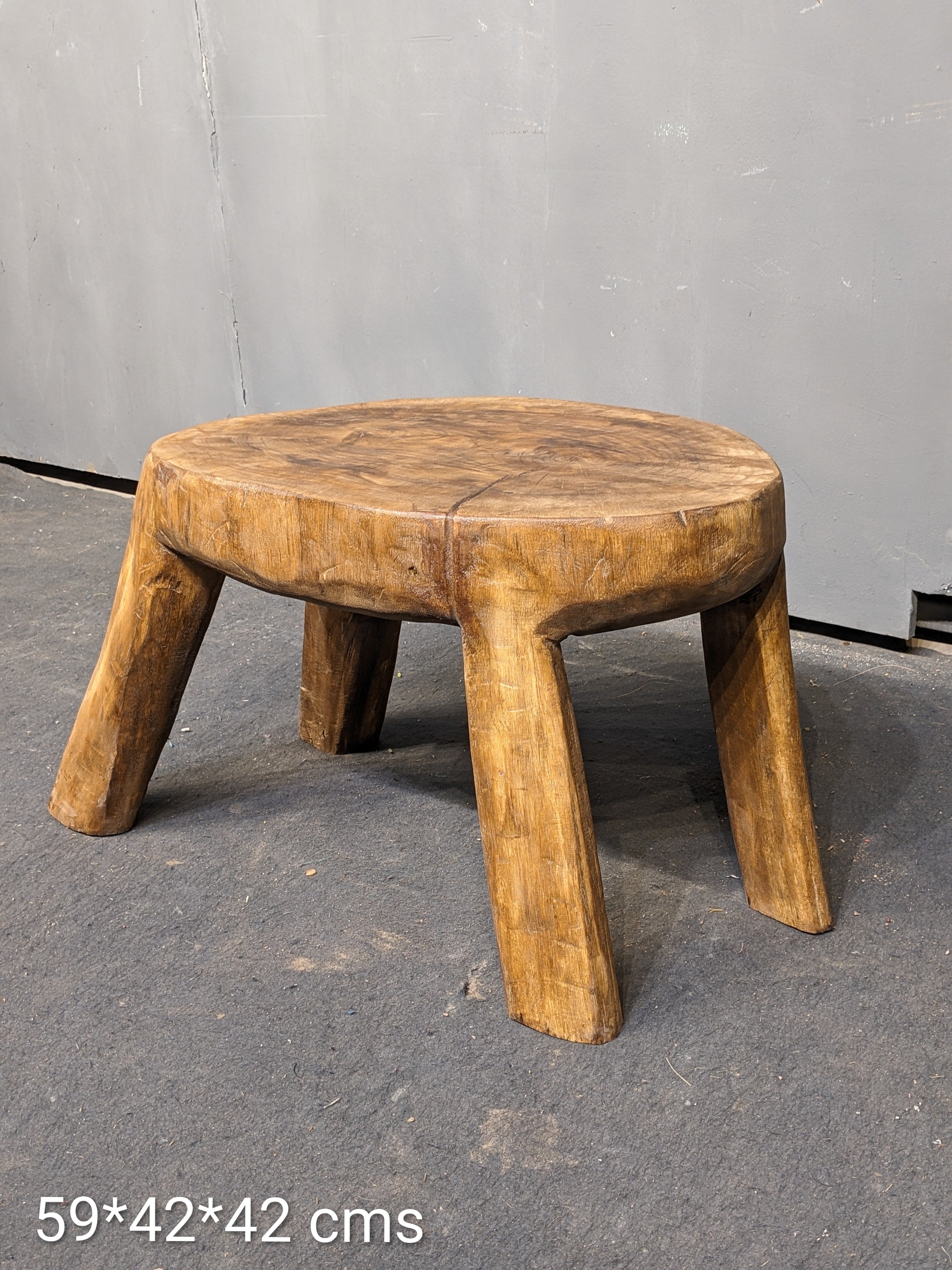 Tribal Naga Table – handcrafted vintage Indian decor from Jodhpur, Rajasthan