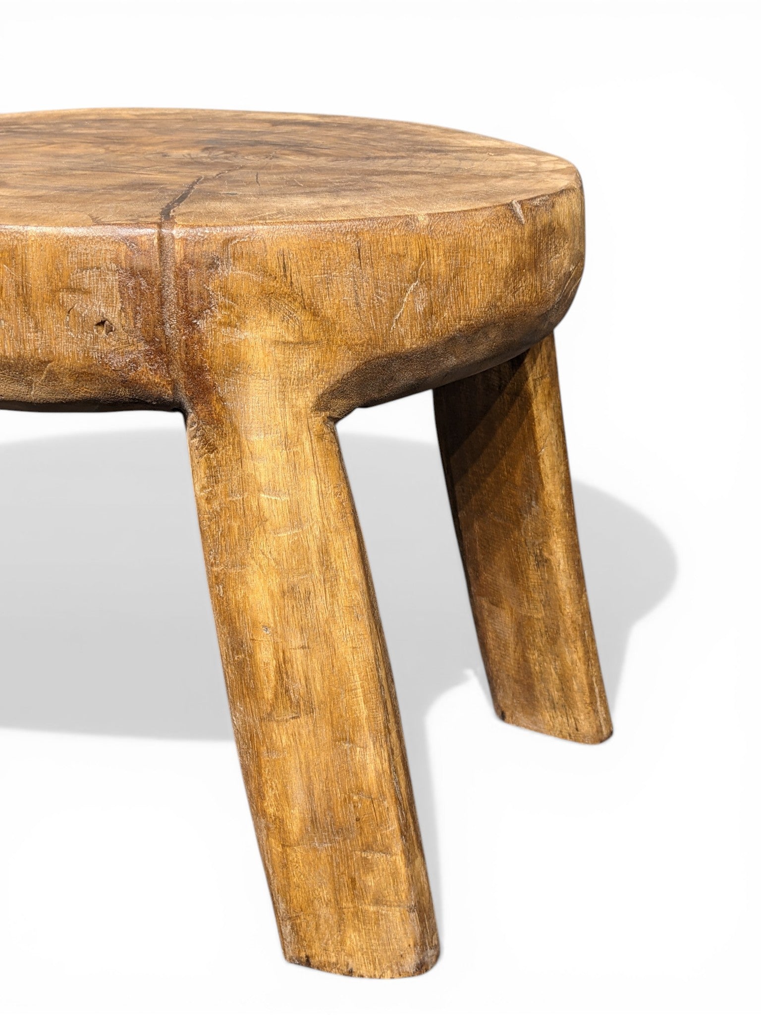 Tribal Naga Table – handcrafted vintage Indian decor from Jodhpur, Rajasthan