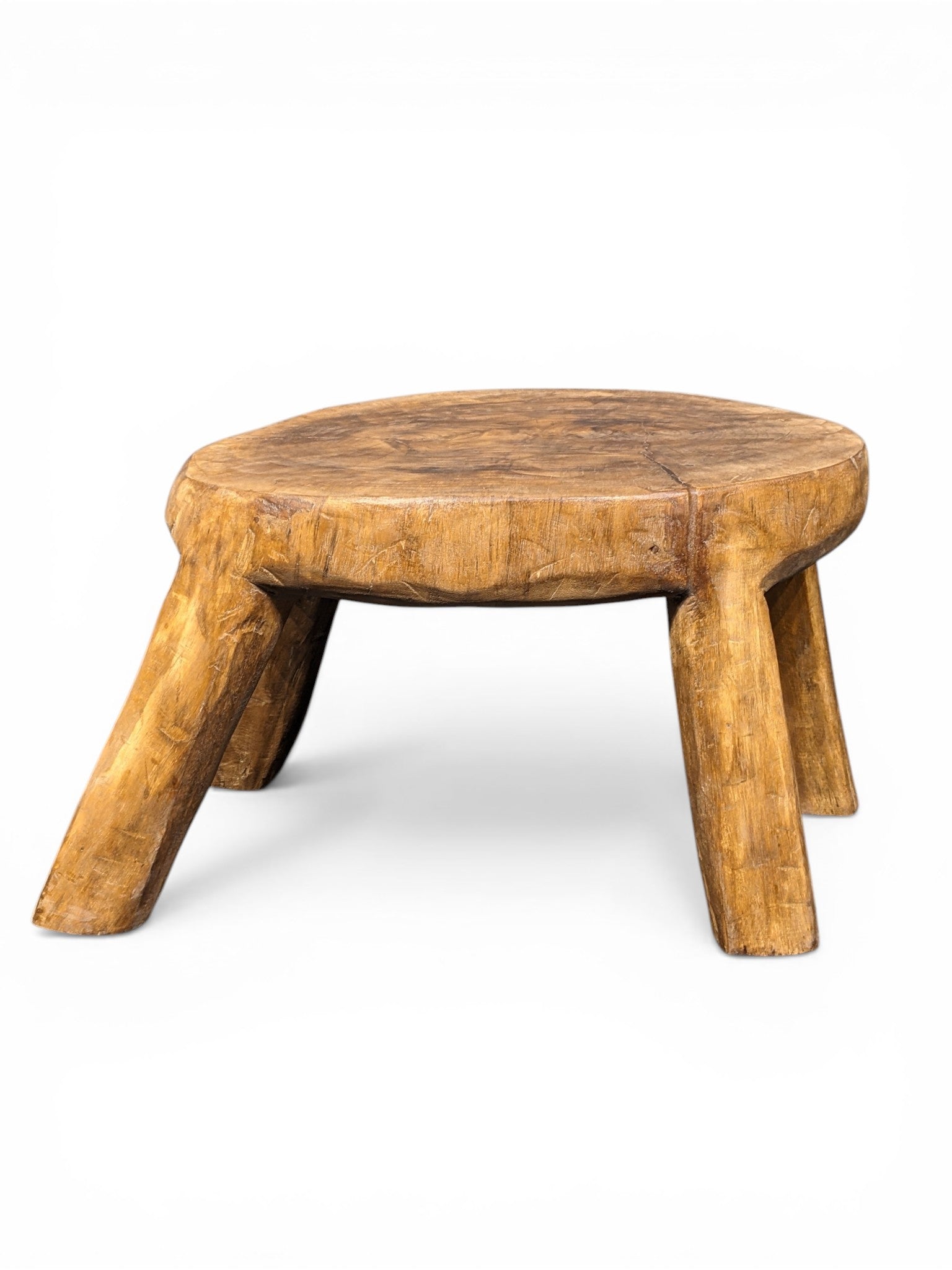 Tribal Naga Table – handcrafted vintage Indian decor from Jodhpur, Rajasthan