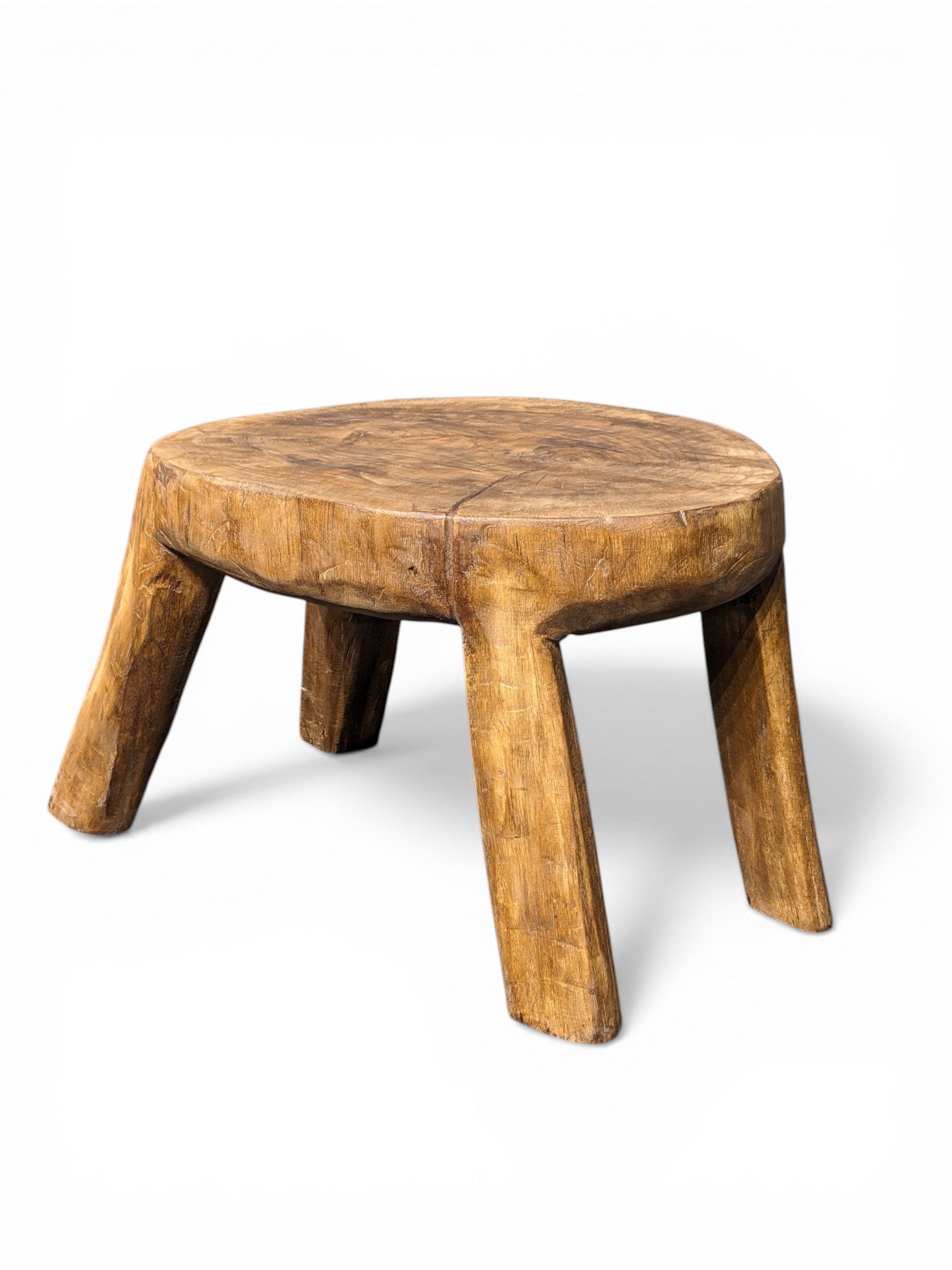 Tribal Naga Table – handcrafted vintage Indian decor from Jodhpur, Rajasthan