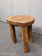 Naga Side Table – handcrafted vintage Indian decor from Jodhpur, Rajasthan