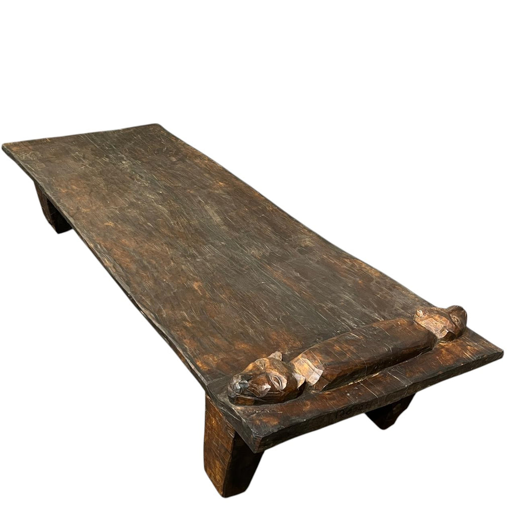 Tribal Wood Bed