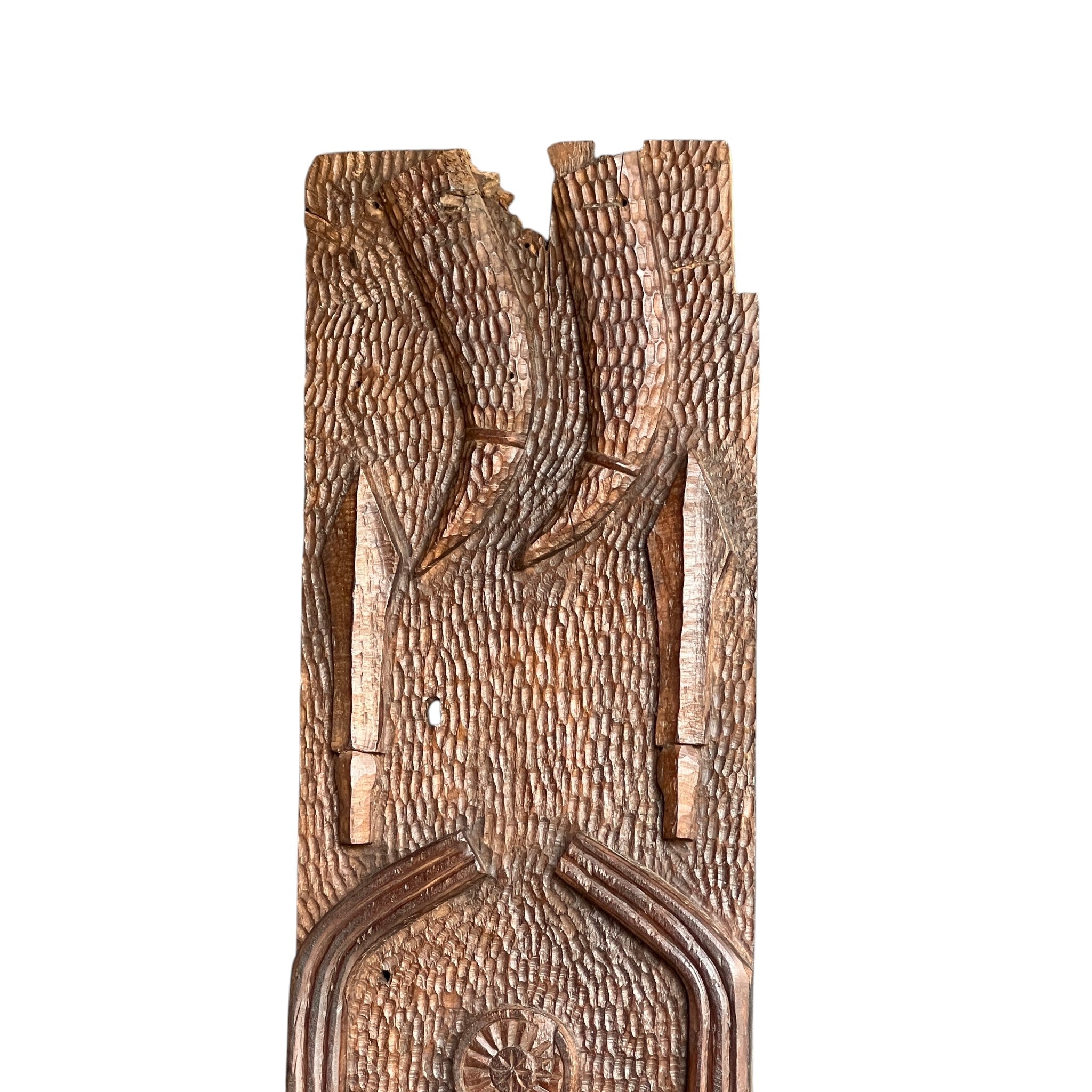 Handcrafted Naga Wooden  Panel