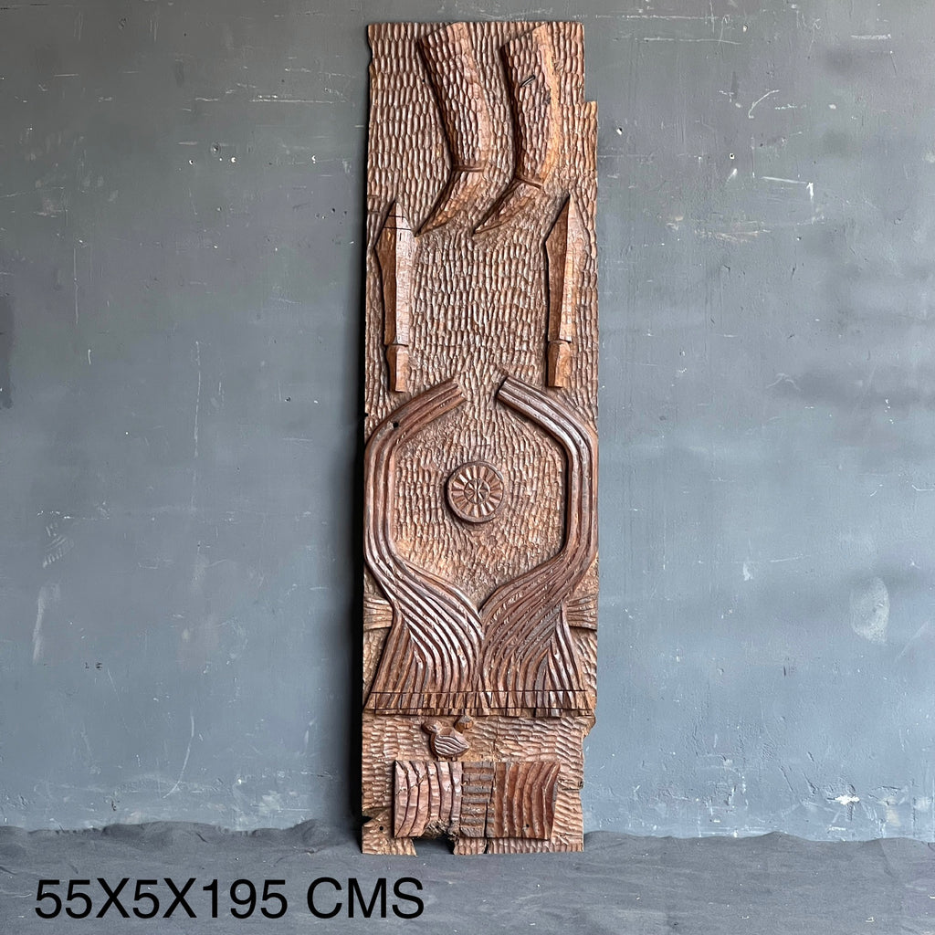 Handcrafted Naga Wooden  Panel
