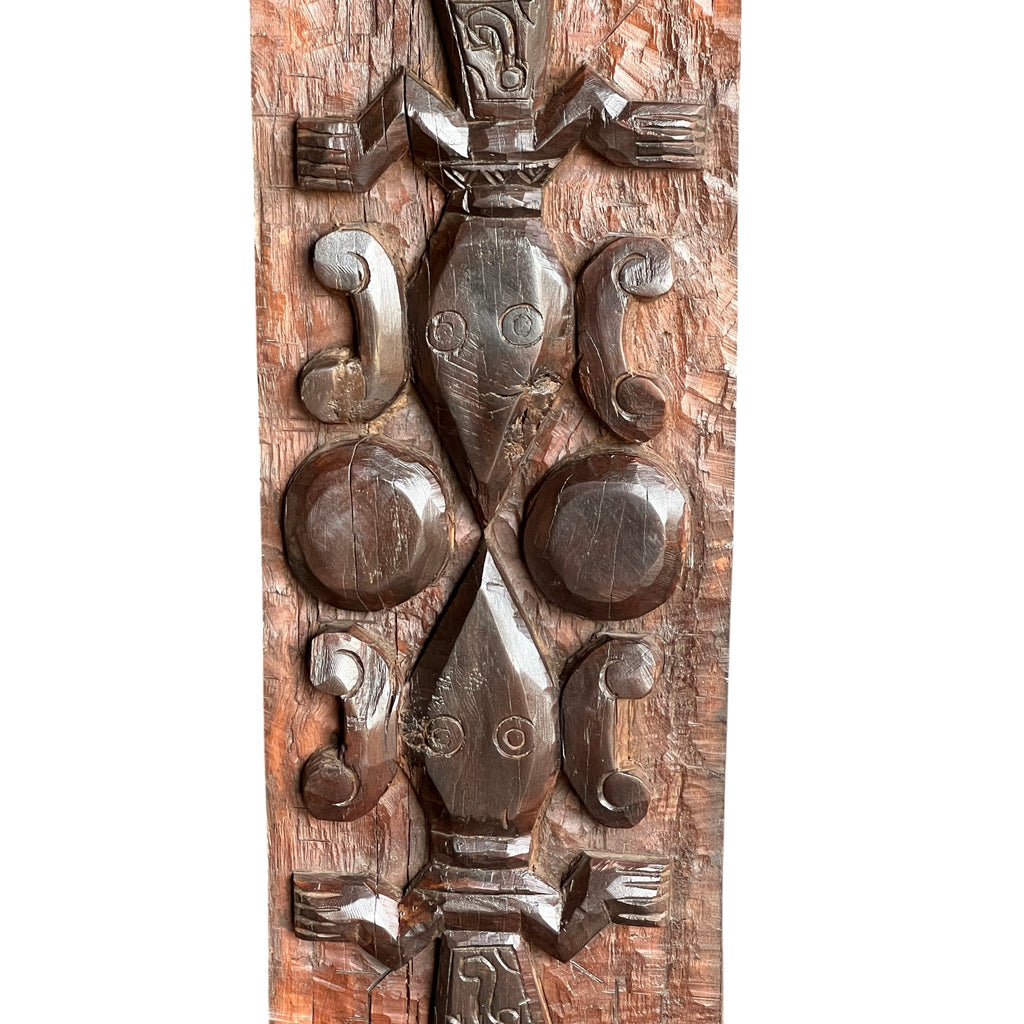 Handcrafted Naga Wooden Panel