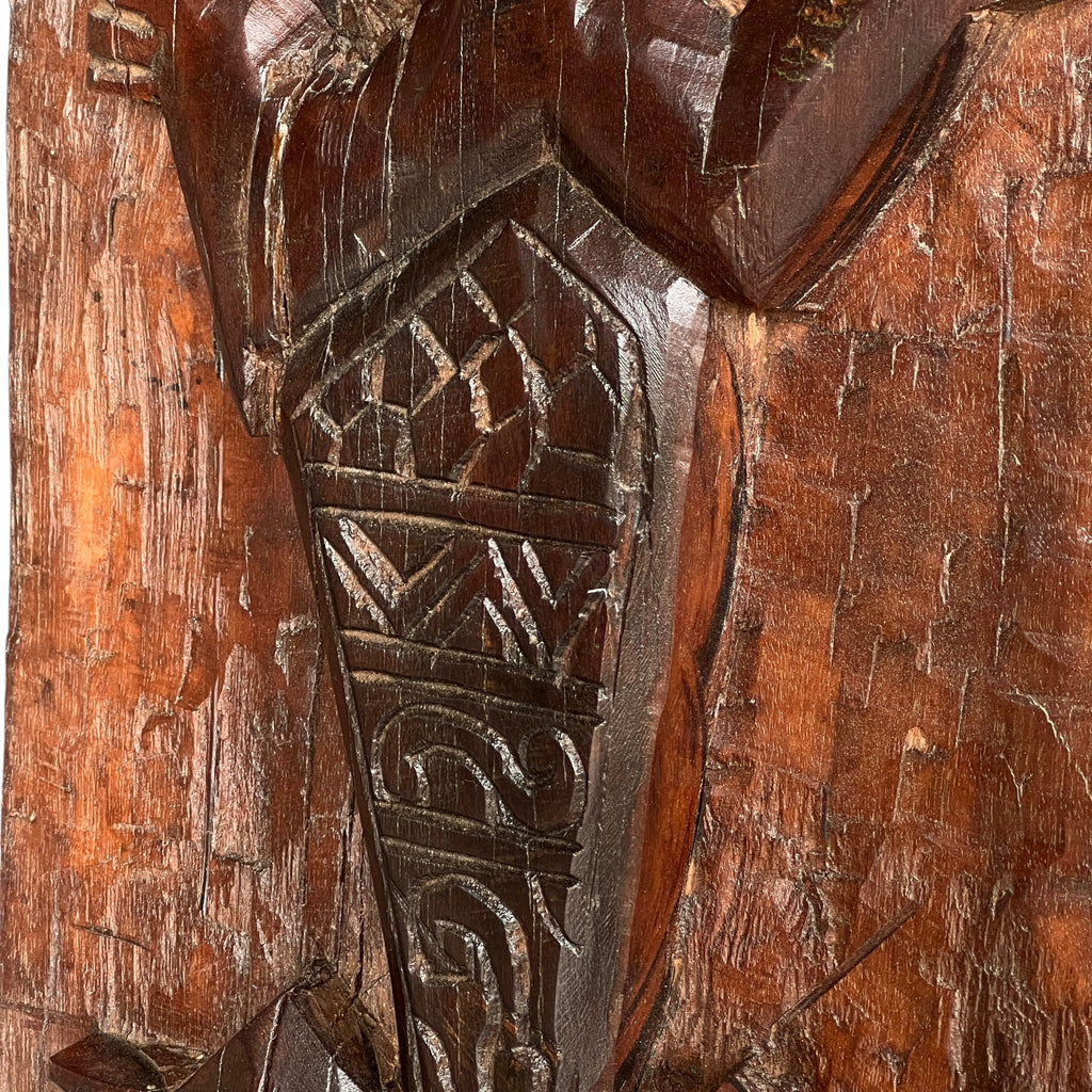 Handcrafted Naga Wooden Panel
