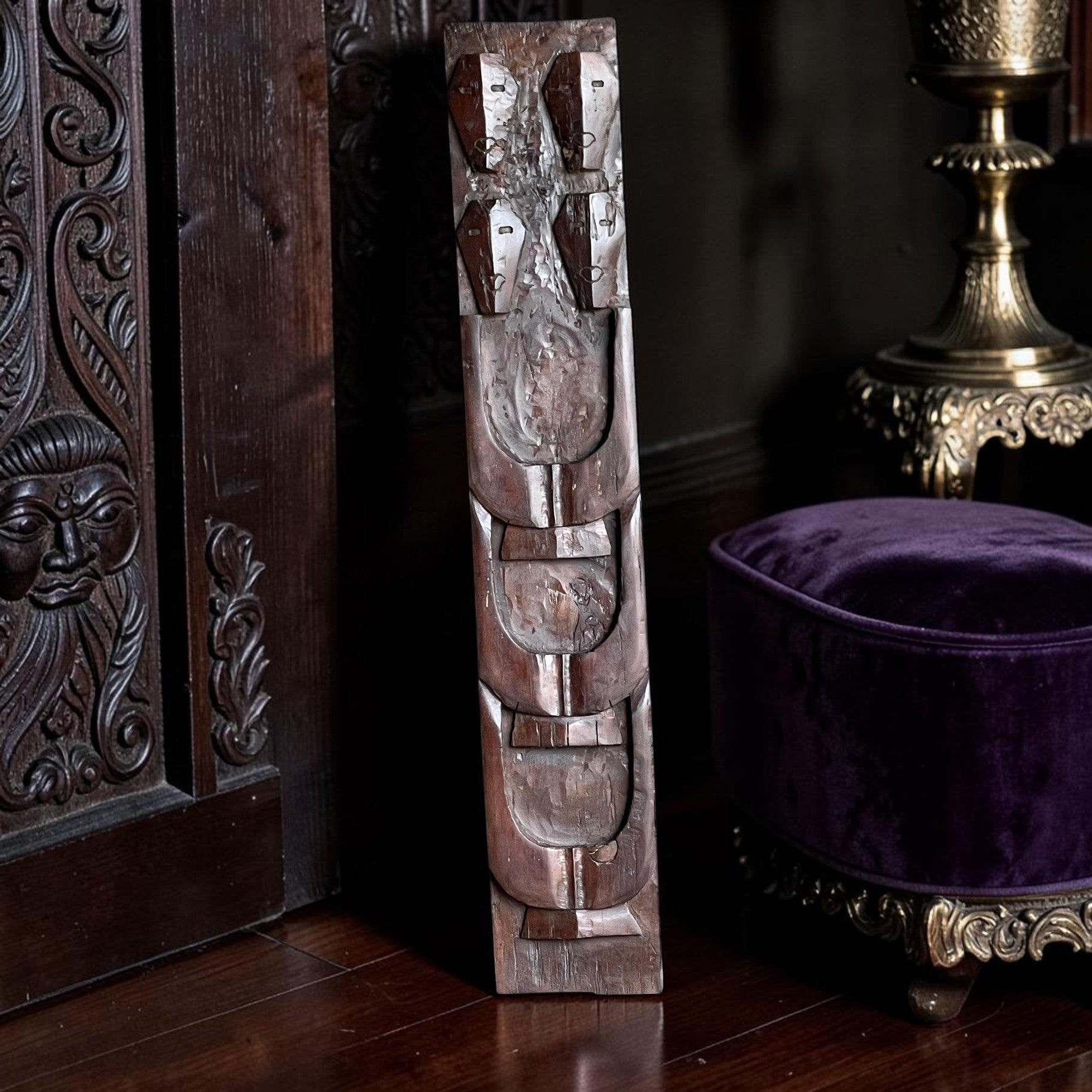 Premium Handcrafted Naga Wooden Panel
