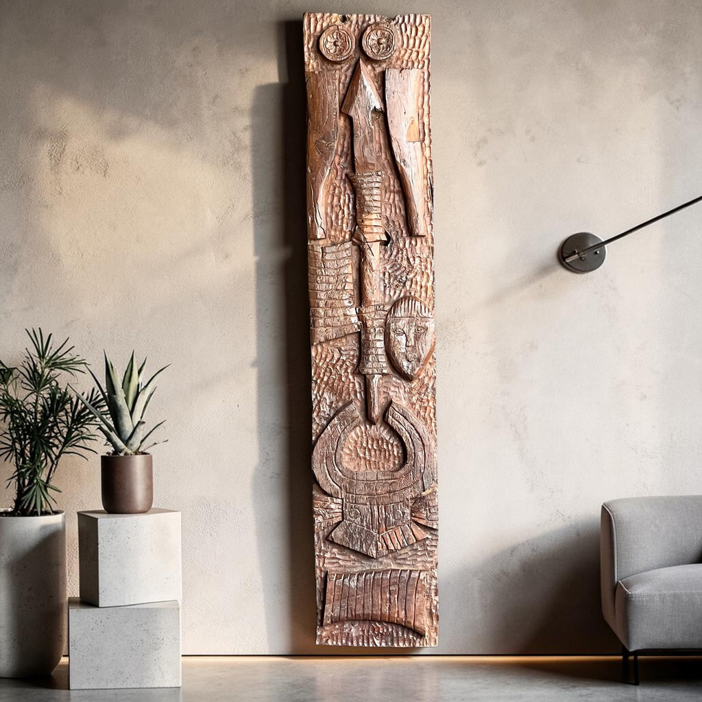 Premium Handcrafted Naga Wooden  Panel
