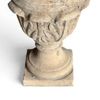 Handcrafted Stone Decorative Urn