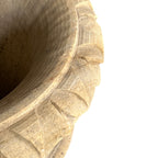 Handcrafted Stone Decorative Urn