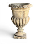 Handcrafted Stone Decorative Urn