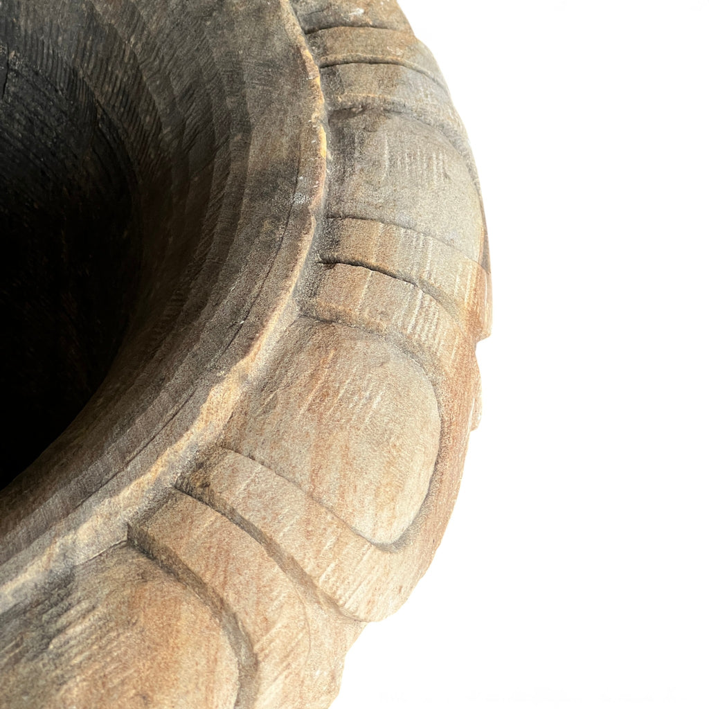 Handcrafted Stone Decorative Urn