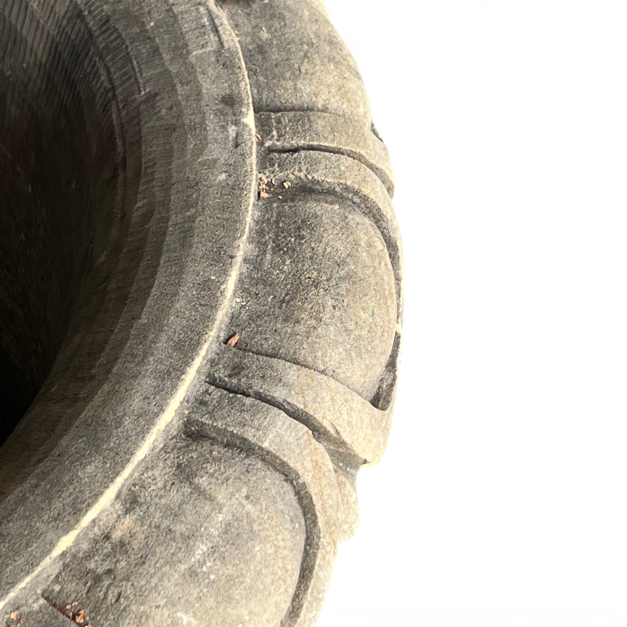 Handcrafted Stone Decorative Urn