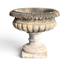 Handcrafted Stone Decorative Urn