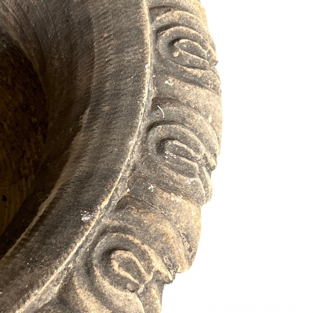 Handcrafted Stone Decorative Urn
