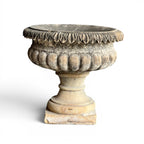 Handcrafted Stone Decorative Urn