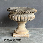 Handcrafted Stone Decorative Urn