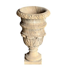 Vintage Carved Pedestal