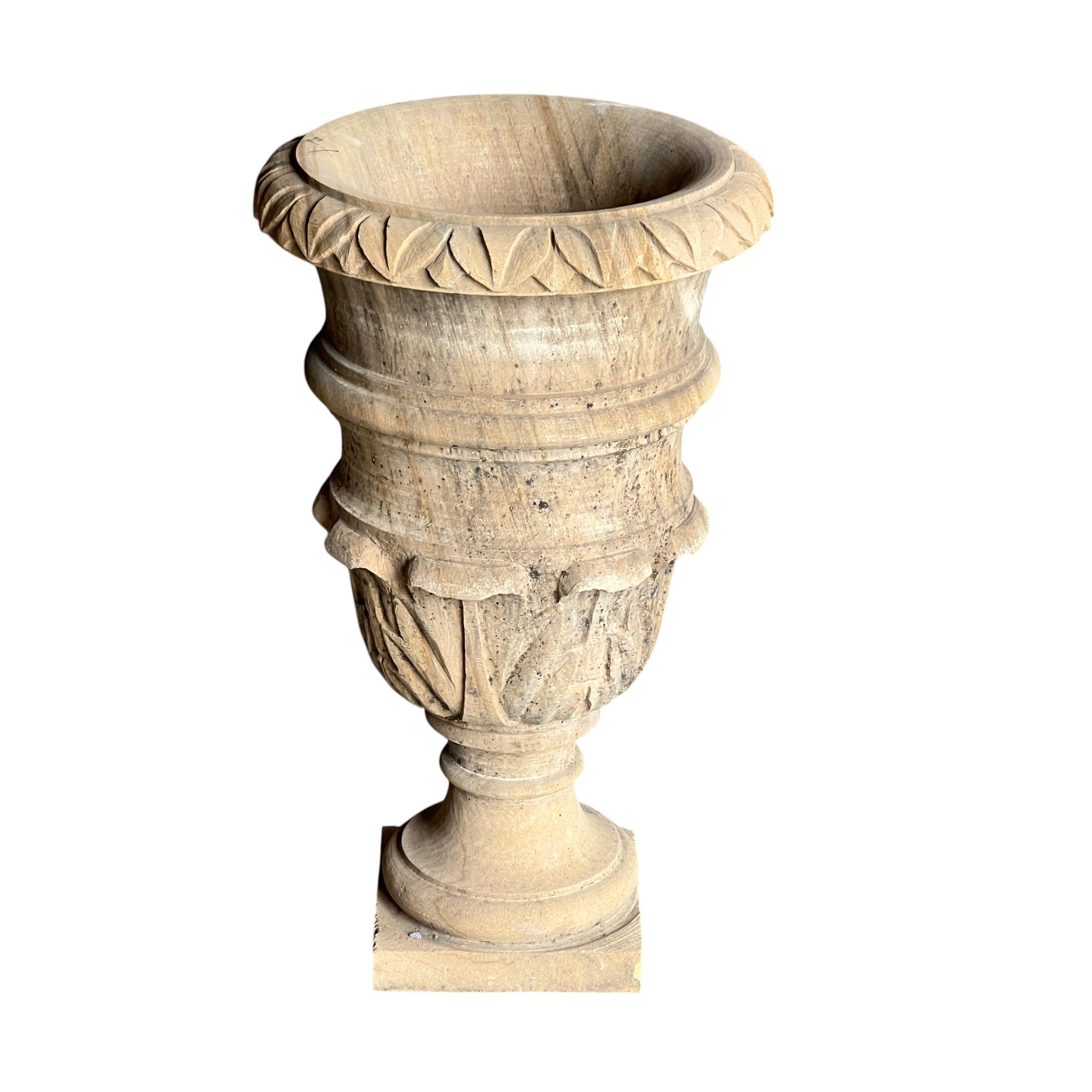 Vintage Carved Pedestal