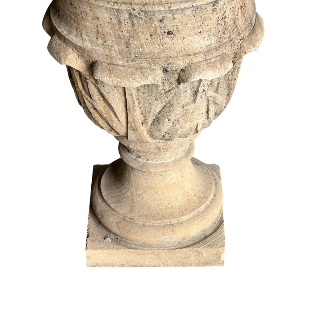 Vintage Carved Pedestal