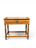 Wooden Glass Top Table