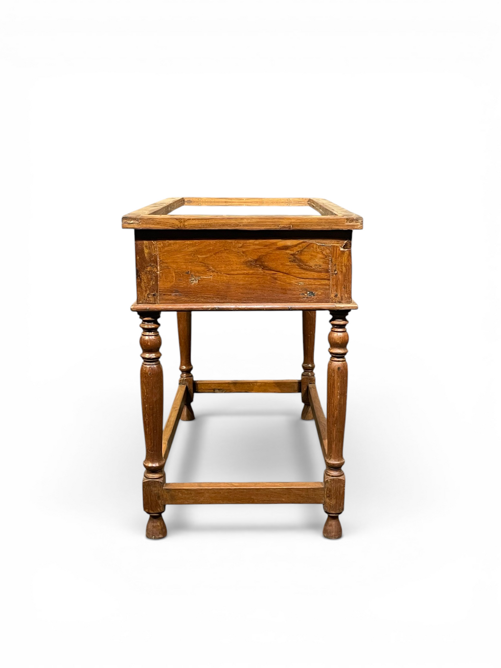 Wooden Glass Top Table