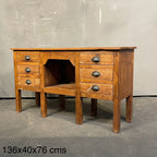 6 Drawer Wooden Table