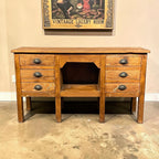 6 Drawer Wooden Table
