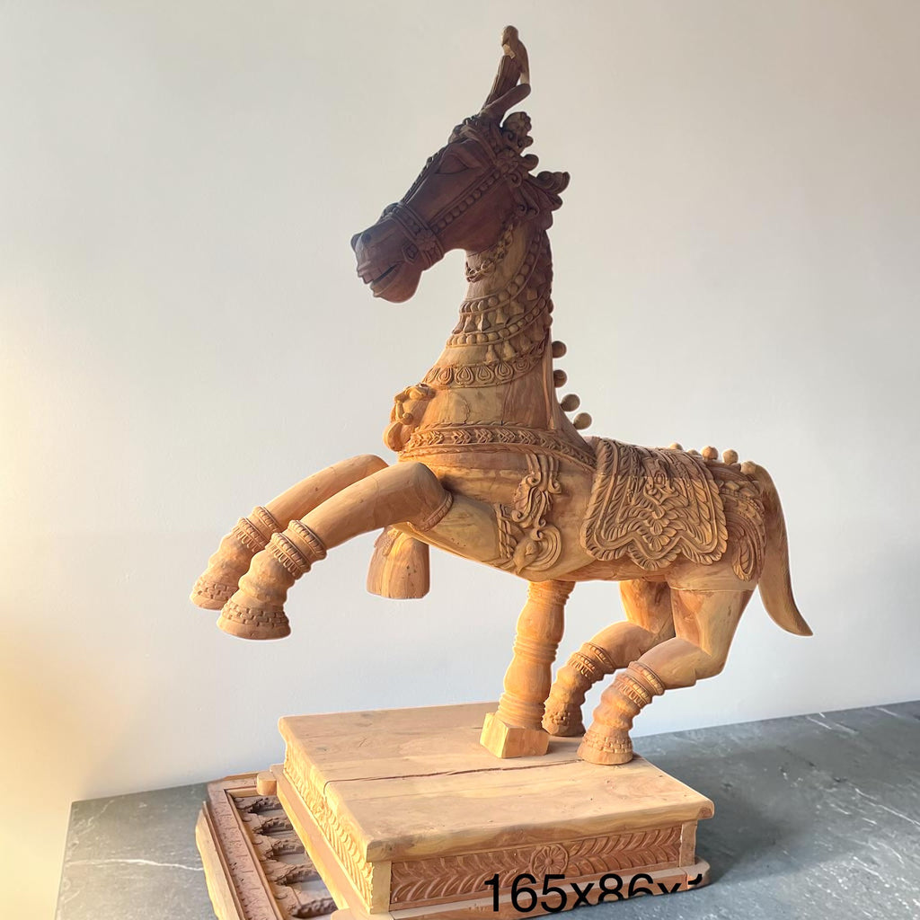 Ornate Horse Statue