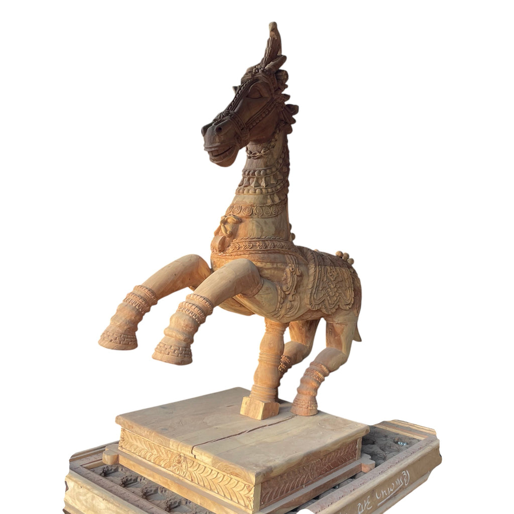 Ornate Horse Statue
