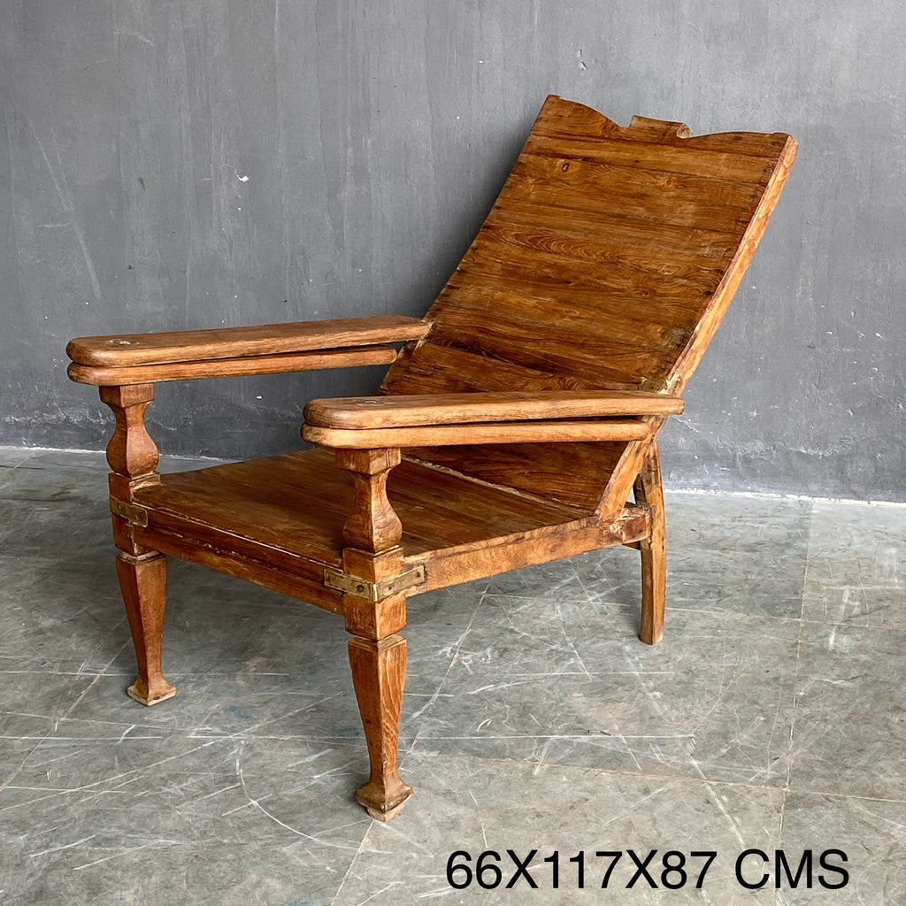 TEAK WOOD POOL CHAIR