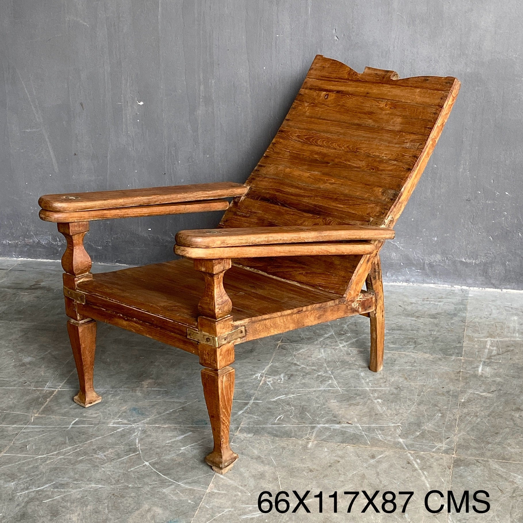 TEAK WOOD POOL CHAIR