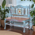 VINTAGE TEAM WOOD BENCH