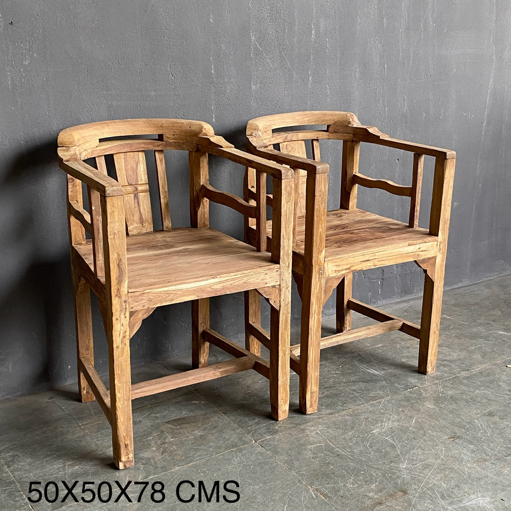 TEAK WOOD GANDHI CHAIR