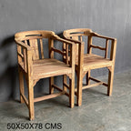 TEAK WOOD GANDHI CHAIR
