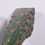 WOODEN PEACOCK