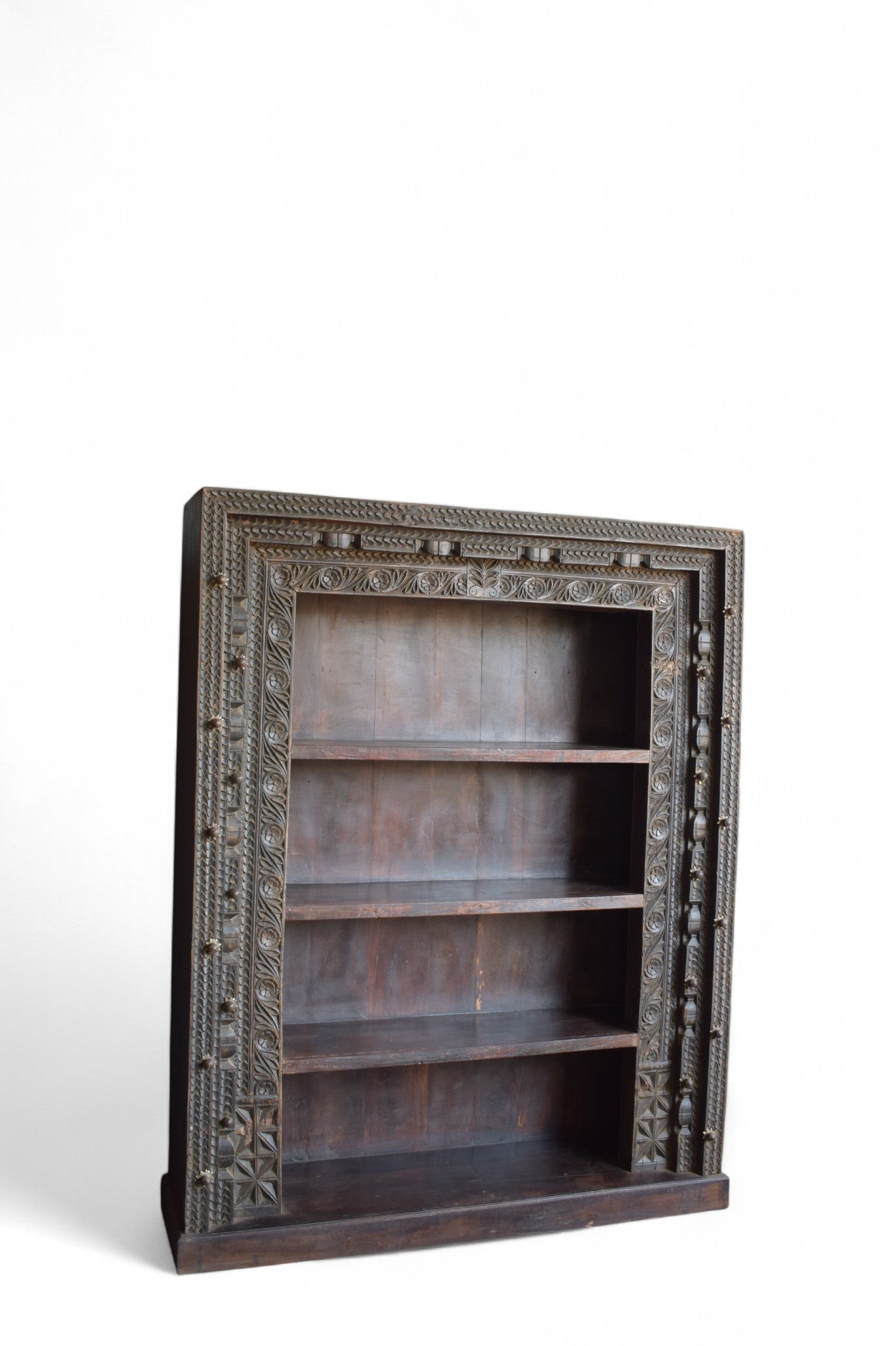 WOODEN BOOKSHELF