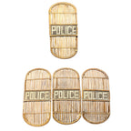Bamboo POLICE Wall Decor