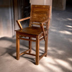 OLD TEAK WOOD CHAIR